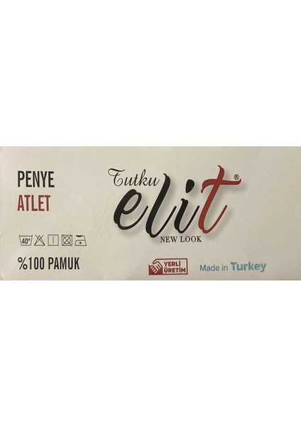 Erkek Penye Askılı Atlet 1001 - 3 Adet