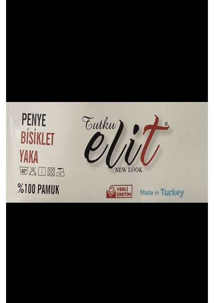 Erkek Bisiklet Yaka Penye Atlet Fanila 1002 - 12 Adet