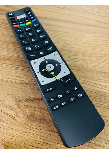 Vestel Seg Regal Finlux Nexon Lvd LED Tv Televizyon Kumandası - Kalın Tip Netflix Youtube Tuşlu