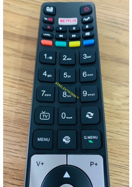 Vestel Seg Regal Finlux Nexon Lvd LED Tv Televizyon Kumandası - Kalın Tip Netflix Youtube Tuşlu