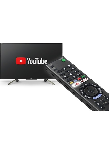 Sony Uyumlu Tüm Modeller 3D LED Tv Kumandası Netflix + Youtube Tuşlu
