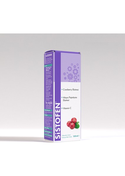 Cranberry (Turna Yemişi) Şurubu 150 ml