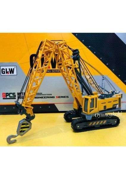 Tek Favorim Hareketli Metal Kancalı 32 cm Paletli Vinç Oyuncak fiyatları