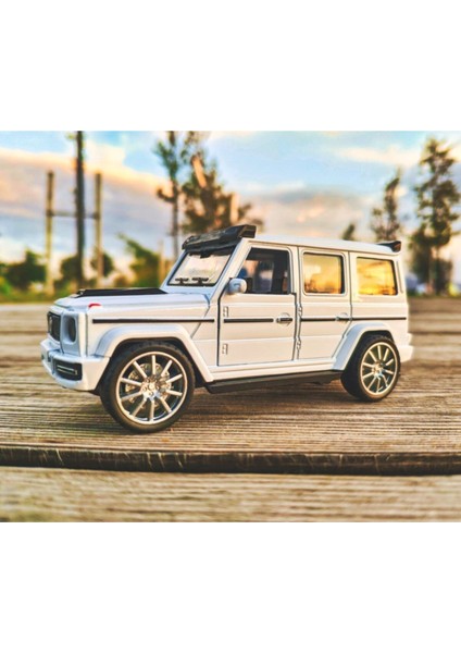 Benz G63 Koleksiyon Metal 12CM Jip Beyaz fiyatları
