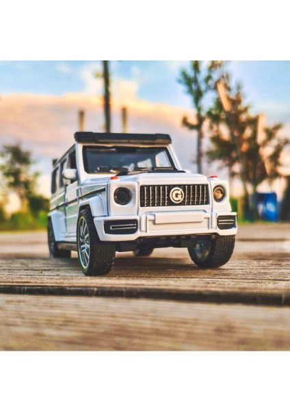 Benz G63 Koleksiyon Metal 12CM Jip Beyaz indirimleri