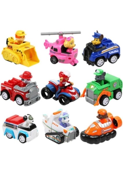 Patrol 9 Araçlı 9 Figürlü Patrol Seti fiyatları