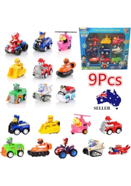 Patrol 9 Araçlı 9 Figürlü Patrol Seti modelleri
