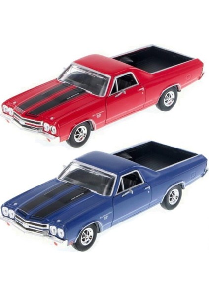 Vardem Model Araba Motormax 1:24 1970 Chevy El Camino Ss 396 1:24 1970 Chevy El Camino Ss modelleri
