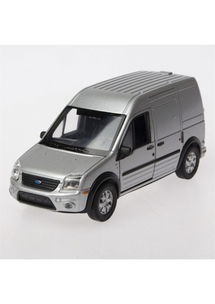 Metal 1:36 Ölçek Çek Bırak Ford Transit Connect Gri 1:36 Ölçek Çek Birak