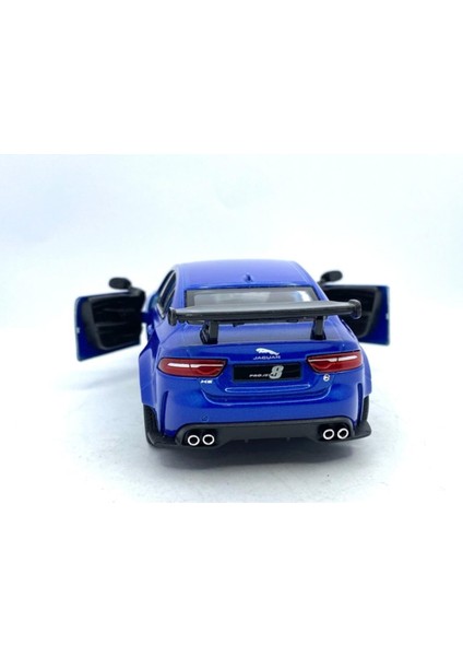 Çek Bırak Jaguar Xe Sv Project 8 ( Mavi ) Oyuncak Araba