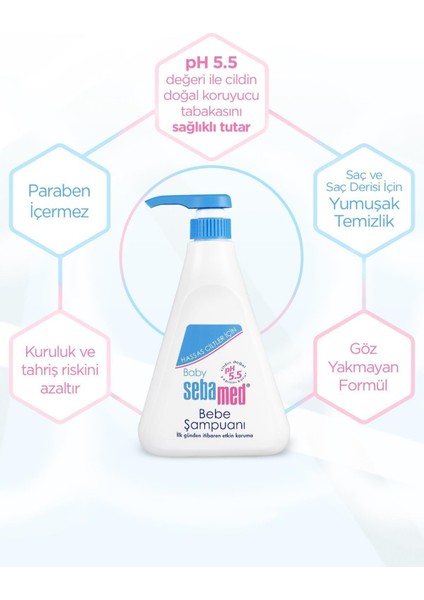 Baby Ph 5.5 Bebek Şampuanı 500 ml + 20 ml