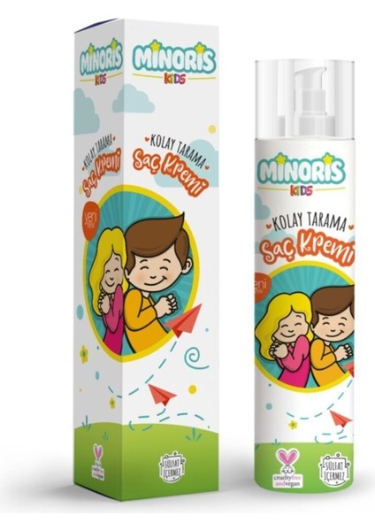 Kids Organik Kolay Tarama Saç Kremi