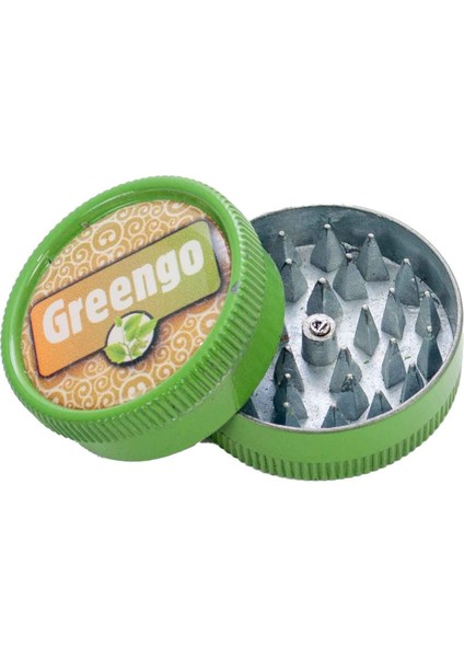 Greengo Metal Grinder 40 Mm, Sigara Tütün Öğütücü, Tütün Parçalayıcı