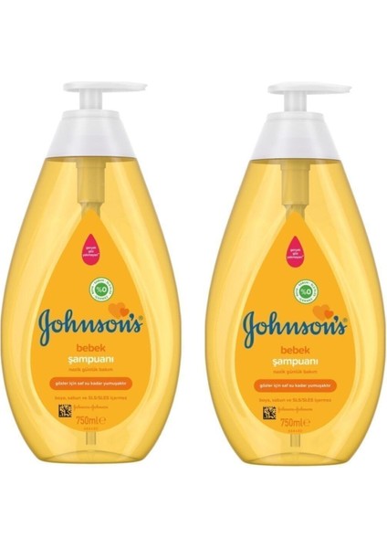 Johnson's Johnsons 750 ml Bebek Şampuanı x 2 Adet