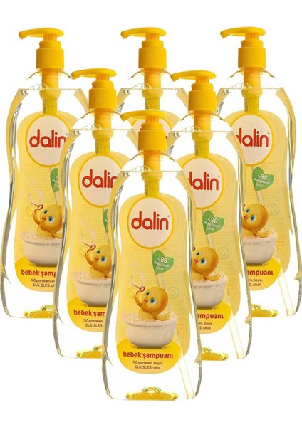 Klasik Bebek Şampuanı 900 ml x 6 Adet