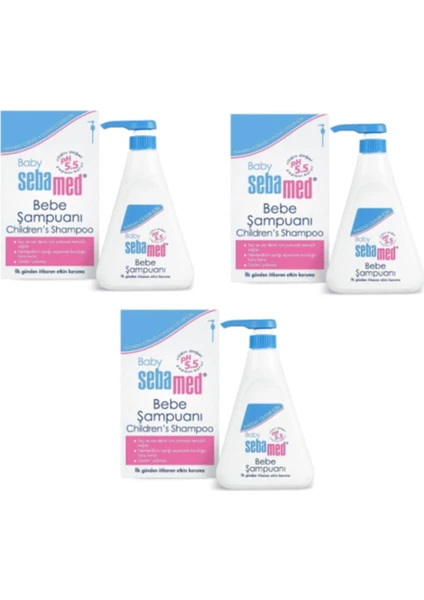 Baby Sebamed Bebek Şampuanı 500 Ml*3 Adet