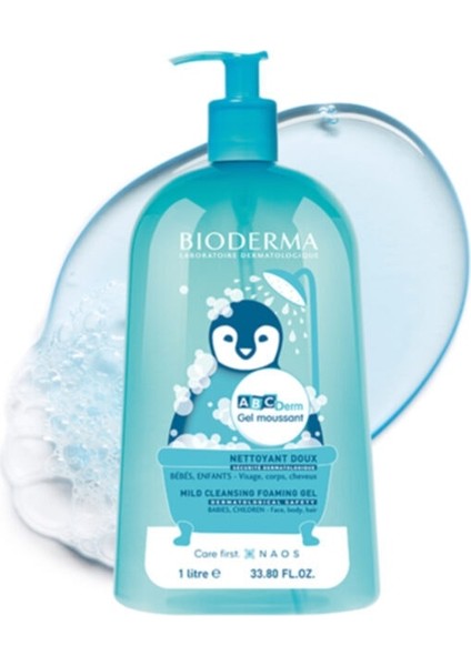 Abcderm Foaming Cleanser 1 L