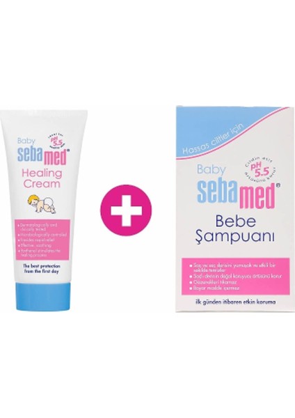 Bebek Şampuanı 500ML + Sebamed Pişik Kremi 100ML