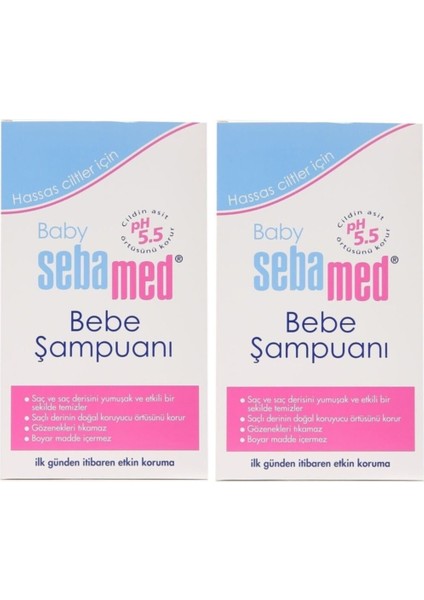 Bebek Şampuanı 500 ml 2 Adet