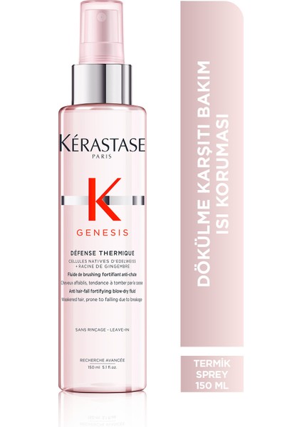 Défense Thermique Isıdan Koruyucu Saç Spreyi 150ML