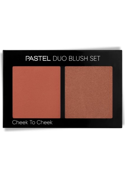 Cheek To Cheek Duo Blush Set 20 Warm Honey - Ikili Allık