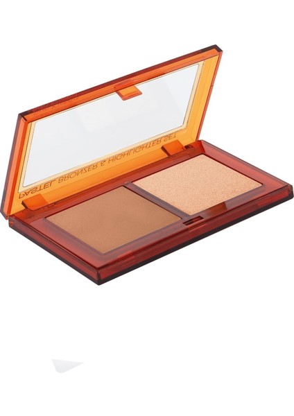 Bronzer & Highlighter Set Sun Kissed 01 Natural Bronze & Soft Glow