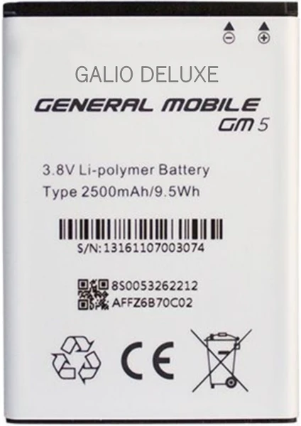 General Mobile Gm5 Batarya Gm 5