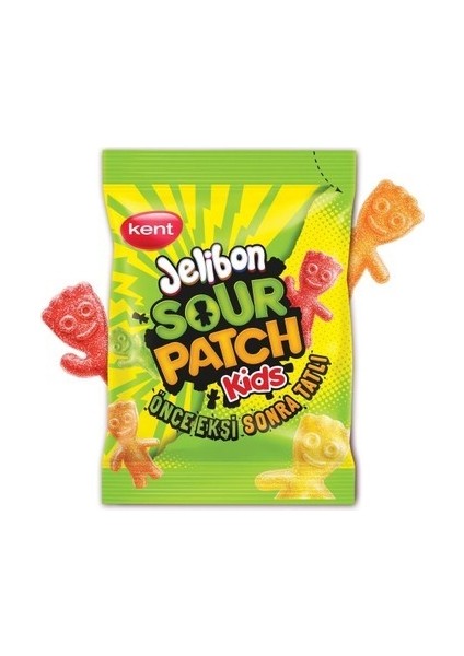 Jelibon Sour Patch Kids Karışık Meyve Aromalı Şekerleme 24 x 80 gr