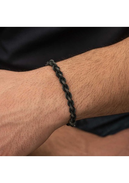 Gümüş Kazaziye Örgü Bileklik fiyatları