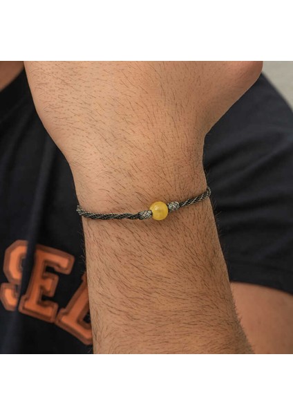 Gümüş Kazaziye Örgü Bileklik modelleri