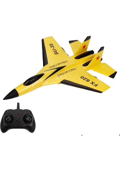 Rc Uzaktan Kumandalı Uçak Kontrolörü Su-35 Savaş Uçağı Model Uçak