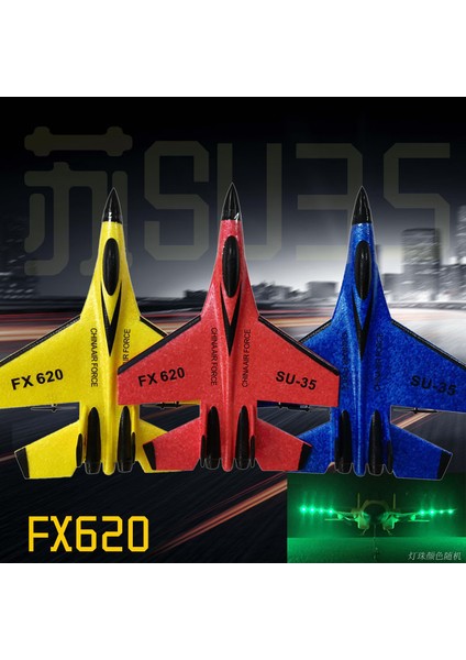 Rc Uzaktan Kumandalı Uçak Kontrolörü Su-35 Savaş Uçağı Model Uçak