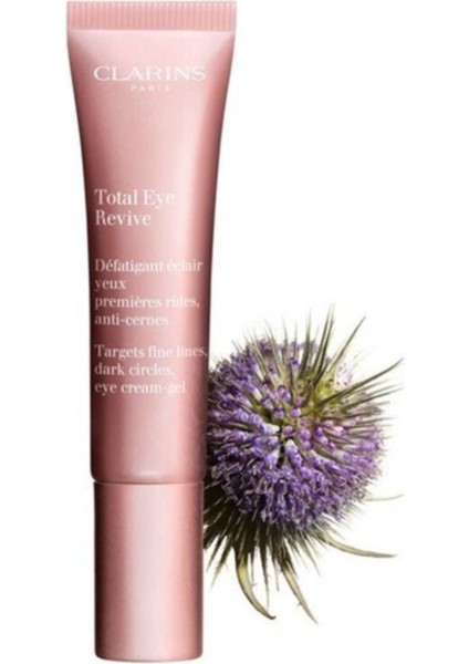 Clarıns Total Eye Revive Défatigant Éclair Yeuxpremières Rides, Anti-Cernes