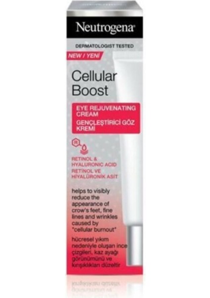 Cellular Boost Göz Kremi 15Ml