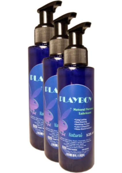 Natural Personal Lubricant 125ml 3 Adet