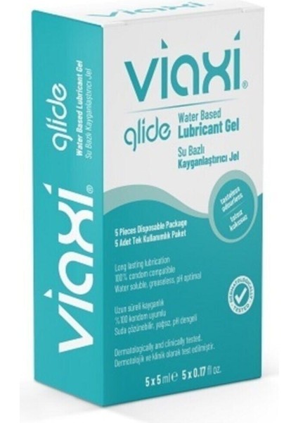 Viaxi Glide Su Bazlı Naturel Jel 5*5 Ml fiyatları