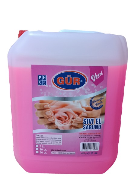 Sıvı El Sabunu 5kg