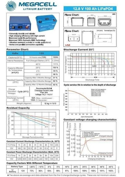 12.8V 100AH Lifepo4 100 A Amber 12 V Volt Lifepo4