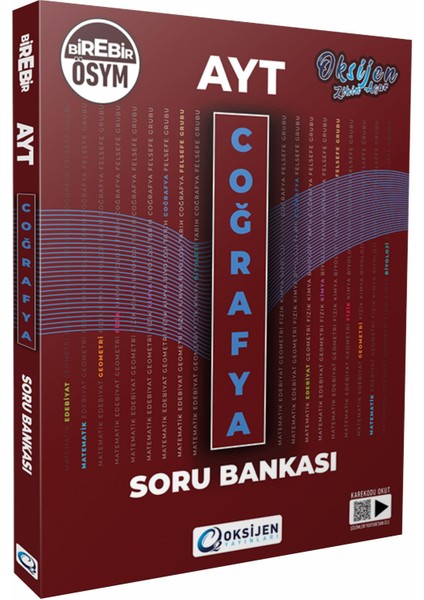 AYT Coğrafya Soru Bankası (Ciltli)
