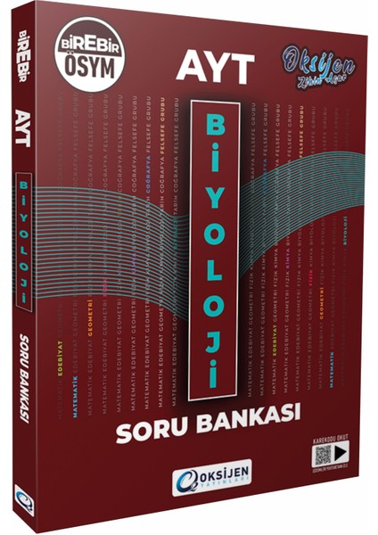 AYT Biyoloji Soru Bankası (Ciltli)