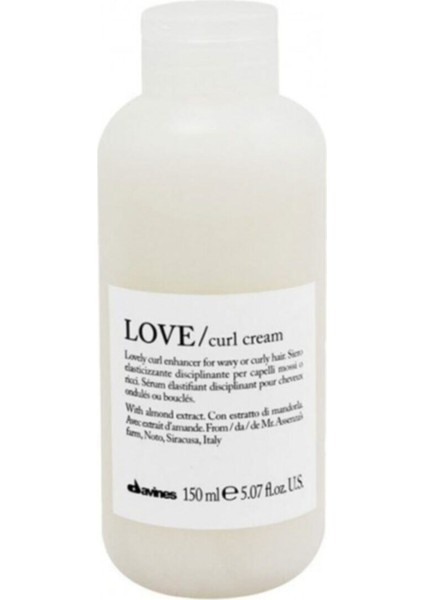 Professional Davines Love Curl Cream Bukle Belirginleştirici Durulanmayan Saç Kremi 150ML