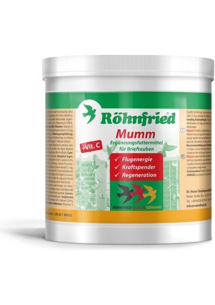 Mumm C Vitaminli Vitamin 400 Gr