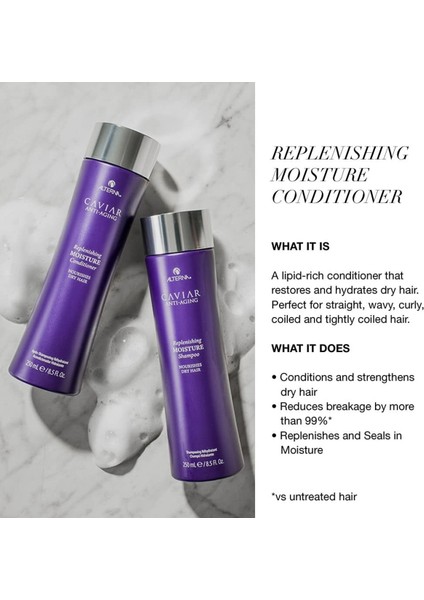 Replenishing Moisture Saç Kremi 250ML 873509027782 Alterna