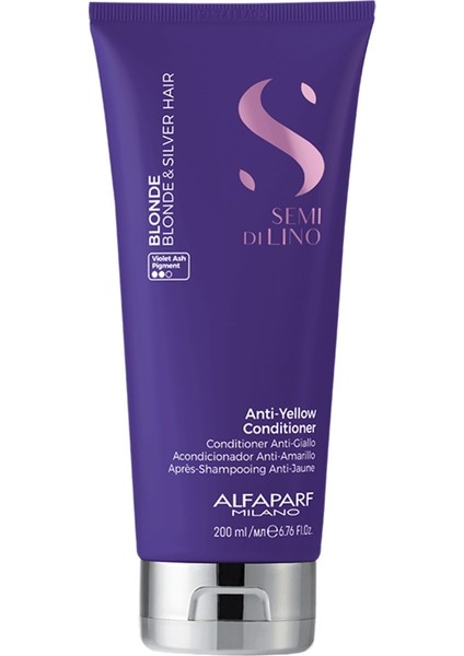 Semi Di Lino Blonde Anti Yellow Sarı Karşıtı Saç Kremi 200 ml