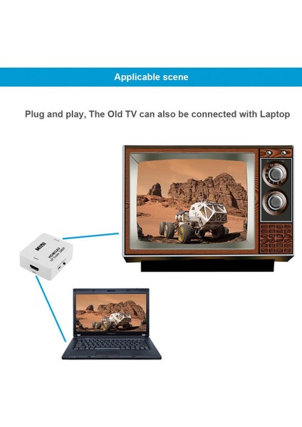 HDMI To Av Rca Tos Çevirici Dönüştürücü Adaptör fırsatları