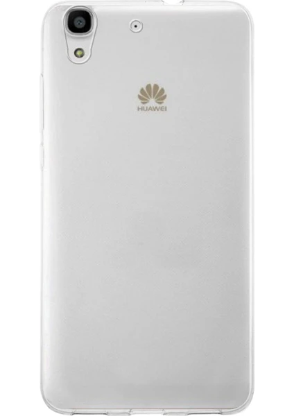 Huawei Y6 Kapak 1mm Şeffaf Silikon Kılıf