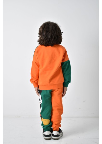 Erkek Çocuk Baskılı Eşofman Takımı