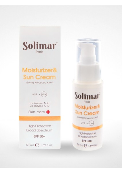 Nemlendirci Güneş Kremi 50 Spf