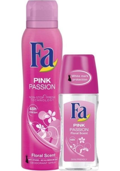 Pink Passion 150ML Kadın Deodorant + Roll On