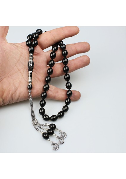 Fsm Arma Gümüş Nakkaş Imameli Orijinal Erzurum Oltu Taşı